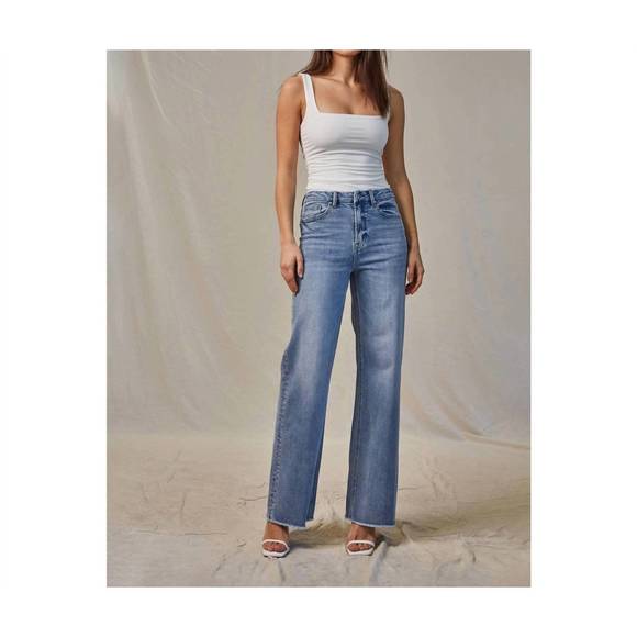 Mica Denim Super High Raw Hem Easy Skinny Jeans  30a main image 1